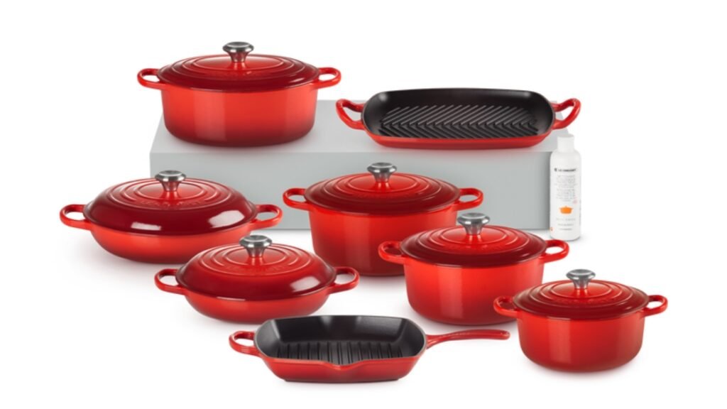 Le Creuset - Versatile 8-piece cast iron set