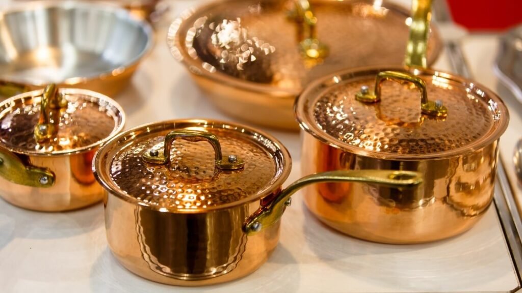 copper cookware set